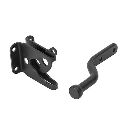 National Hardware Matte BLK Gate Latch N109-020
